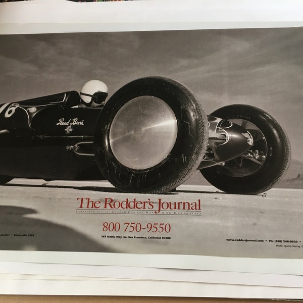 The Rodders Journal Poster - Hot Rod - Race Car Poster