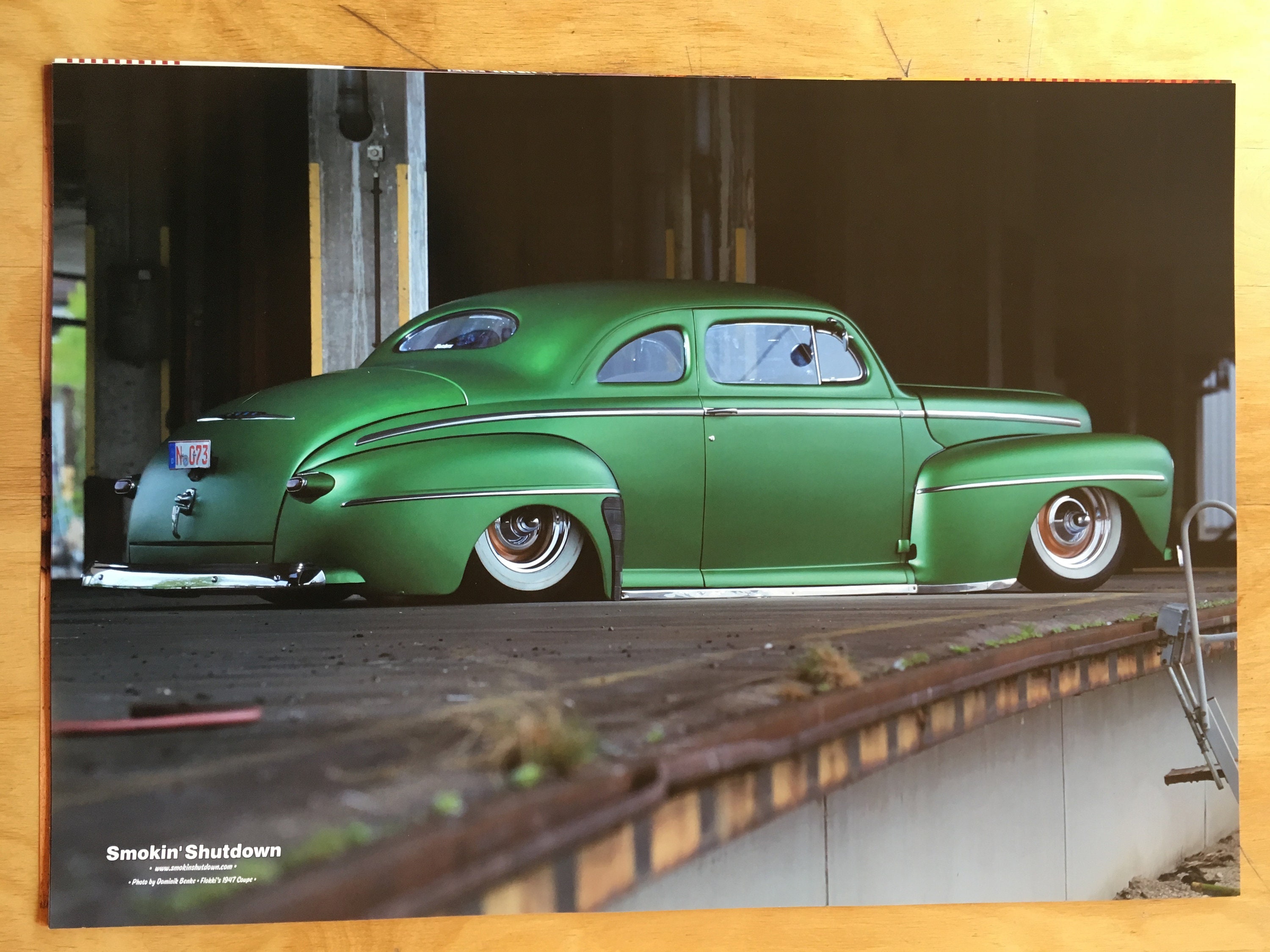 1947 Ford Coupe Hot Rod Poster - Etsy