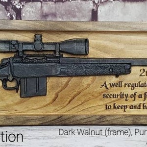 Customizable Sniper Rifle With Second Amendment