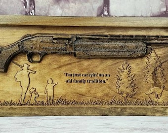 Customizable Shotgun Turkey Scene