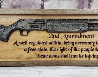 Shotgun With Second Amendment