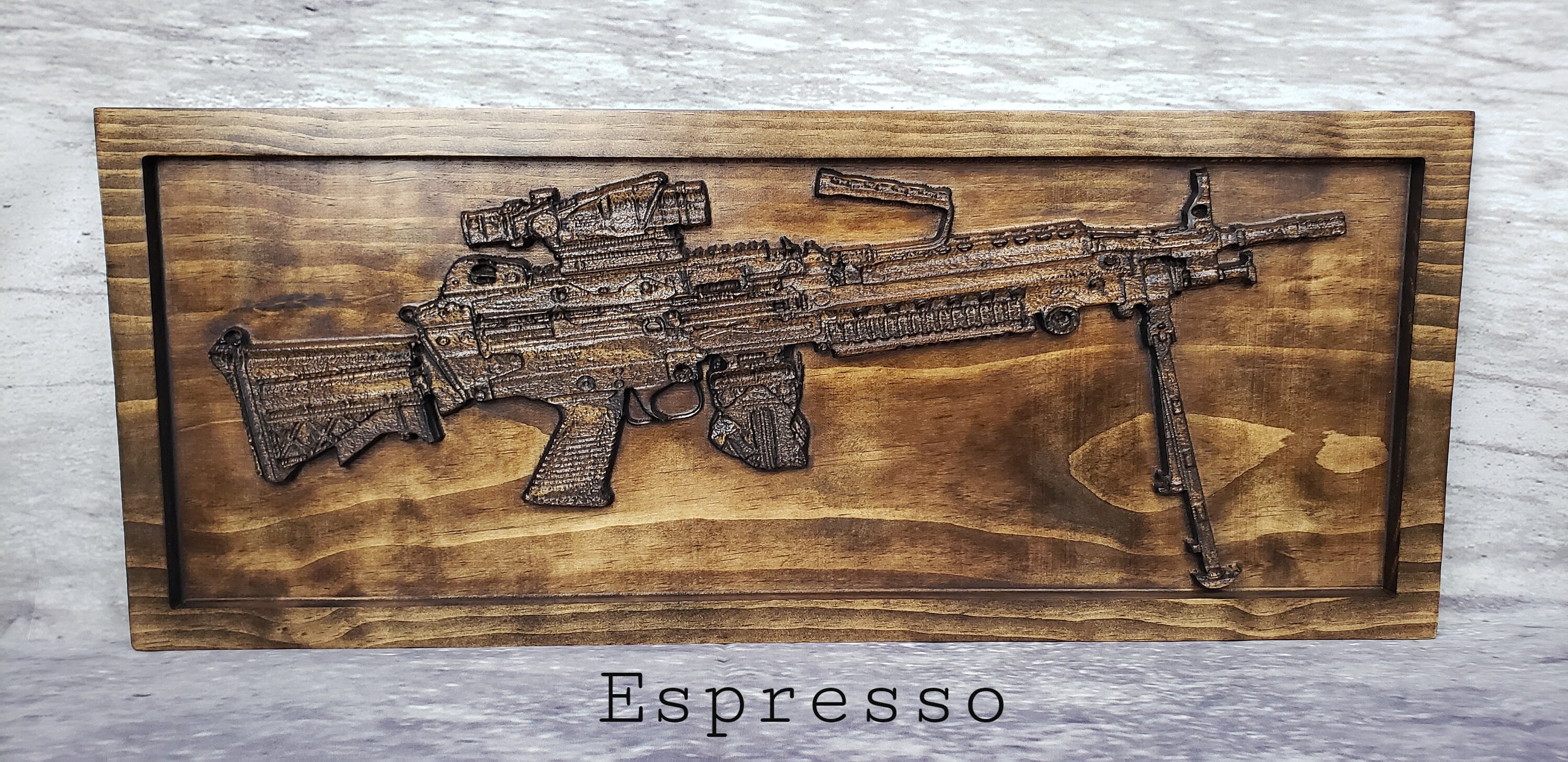 M249 SAW Light Machine Gun Etsy Singapore