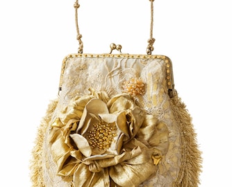 Bridal beaded clutch – Wedding Bag