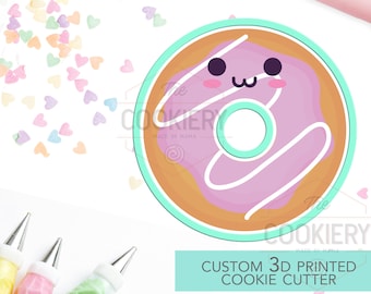 Donut Ausstechform - Donut Essen Ausstechform - 3D Gedruckter Ausstechform - TCK22101