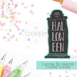 Tall Skinny Gravestone Halloween Cookie Cutters - Halloween Cookie Cutter -  3D Printed Cookie Cutter - TCK63108