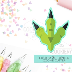 Dinosaur Foot Cookie Cutter - Dino Foot Cookie Cutter - 3D Printed Cookie Cutter - TCK34156
