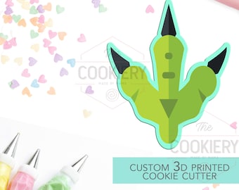 Dinosaur Foot Cookie Cutter - Dino Foot Cookie Cutter - 3D Printed Cookie Cutter - TCK34156