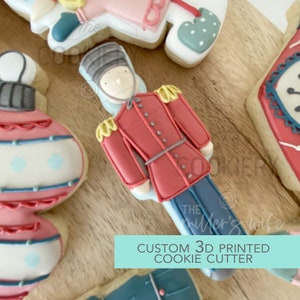 Christmas Toy Soldier Cookie Cutter  - Christmas Cookie Cutter   - 3D Printed Cookie Cutter - TCK87178