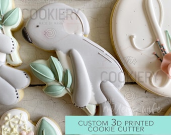 Cortador De Galletas Con Forma De Koala – Lindo, De Plástico, Para Decorar Y Hornear, Temática Animal