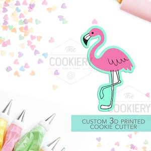 Flamingo Ausstecher - Sommer Strand Ausstecher - 3D Gedruckt Ausstecher - TCK34126