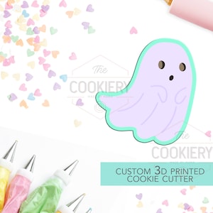Ghost Cookie Cutter - Halloween Ghost - Cookie Cutter -  3D Printed Cookie Cutter - TCK62114