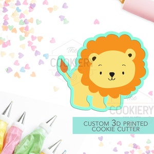 Lion Cookie Cutter - Lion King Cookie Cutter - 3D Printed Cookie Cutter - TCK34102