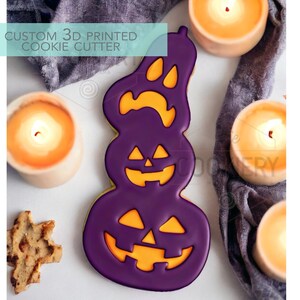 Hallmark Halloween Pumpkin Cookie Cutter Vintage Jack O Lantern | Brown