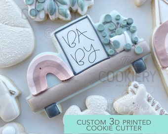 Baby Bookshelf Cookie Cutter, Baby Shower Cookie - 3D Printed Cookie Cutter - TCK89110