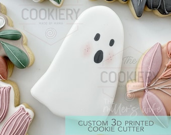Cortador de galletas con forma de fantasma adorable - Halloween - Cortador de galletas - Cortador de galletas impreso en 3D - TCK63173