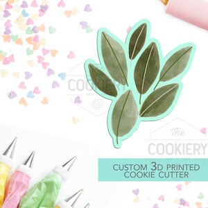 Autumn Leaf Cluster Cookie Cutter - Fall Cookie Cutter - 3D Geprinte Cookie Cutter - TCK49120