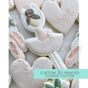 Tall Skinny Ballerina Cookie Cutter - Emporte-pièce imprimé 3D - TCK58149