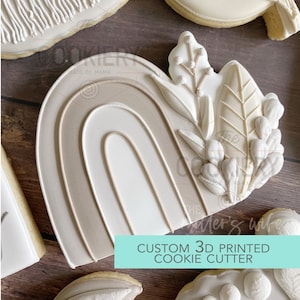 Boho Rainbow Cookie Cutter,  Boho Cookie Cutter - 3D Printed Cookie Cutter - TCK88192