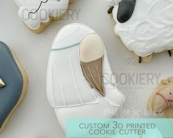Joseph Nativity-koekjesvorm - kerstkoekjesvorm - 3D-geprinte koekjesvorm - TCK87260