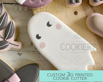 Cute Ghost - Halloween Cookie Cutter -  3D Printed Cookie Cutter - TCK63134