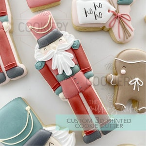 Nussknacker Ausstechform - Weihnachten Ausstechform - 3D Gedruckt Ausstechform - Tck87226