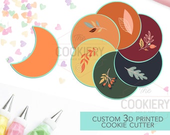 Cookie Halbkreis Ausstecher - Servierplatte Ausstecher 3D Gedruckt Ausstecher - TCK24101 - 1 Ausstecher