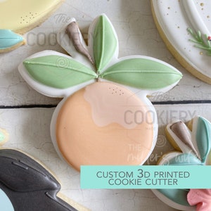 Cortador de galletas con forma de rama de naranjo - Cortador de galletas con forma de frutas de verano - Cortador de galletas impreso en 3D - TCK88126