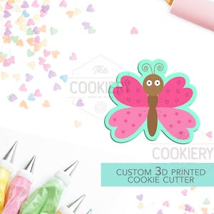 Butterfly Cookie Cutter -  Spring Butterfly Cookie Cutter - 3D Printed Cookie Cutter - TCK34118