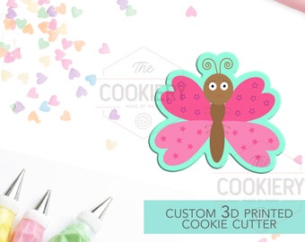 Butterfly Cookie Cutter -  Spring Butterfly Cookie Cutter - 3D Printed Cookie Cutter - TCK34118