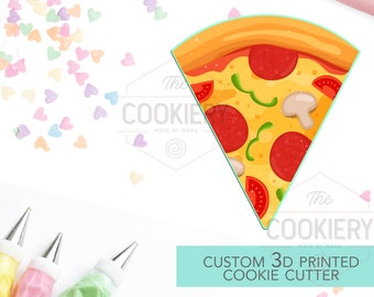 Pizza Slice Cookie Cutter - Slice of Pizza 3D Printed Cookie Cutter - TCK25107