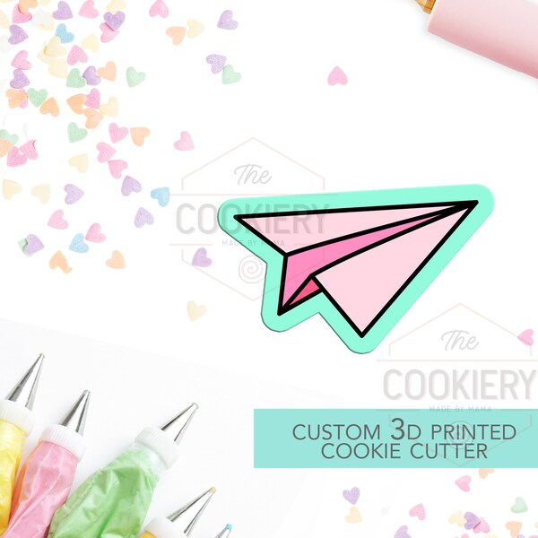 Airplane Cookie - Etsy