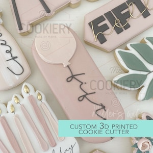 Chubby Elongated Oval Plaque - Chubby Pill Shaped Plaque -  3D Printed Cookie Cutter - TCK39107