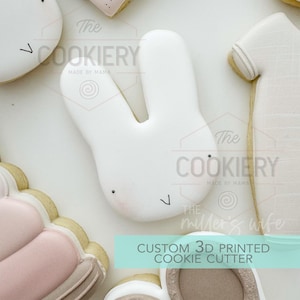 Baby Bunny Head Cookie Cutter - Baby Shower Cookie Cutter - 3D Printed Cookie Cutter - TCK32167