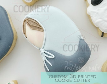 Mary Nativity-koekjesvorm - kerstkoekjesvorm - 3D-geprinte koekjesvorm - TCK87261