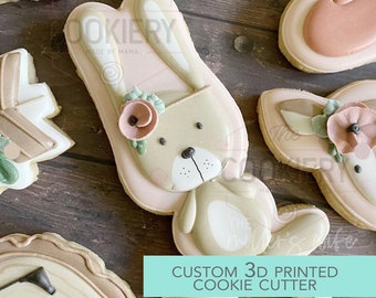 Woodland Bunny Koekjes Uitsteker - Bosdieren Koekjes Uitsteker - Koekjes Uitsteker - 3D-geprinte Koekjes Uitsteker - TCK88183