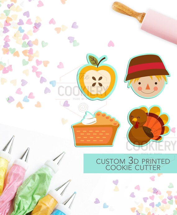 Mini Autumn Elements Set Mini Autumn Thanksgiving Cookie | Etsy