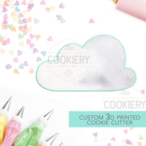 Cute Cloud Cutter - 3D Printed Cookie Cutter - TCK58147