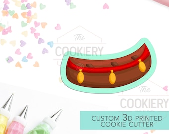 Cortador de galletas con forma de canoa - Cortador de galletas con forma de kayak - Cortador de galletas para acampar - Cortador de galletas impreso en 3D - TCK64114