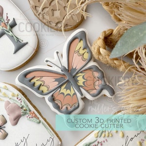 Butterfly Cookie Cutter - Cute Insects Cookie Cutter - Cookie Cutter -   3D Printed Cookie Cutter - TCK49146