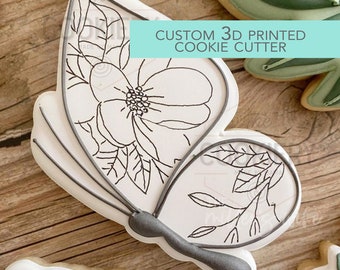 Butterfly Cookie Cutter - Cute Insects Cookie Cutter - Cookie Cutter -   3D Printed Cookie Cutter - TCK88173