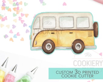 RV Camper Koekjes Uitsteker - Kampeertent Koekjes Uitsteker - Camping Koekjes Uitsteker - 3D-geprinte Koekjes Uitsteker - TCK89158