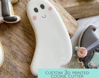 Cortador de galletas con forma de fantasma - Halloween - Cortador de galletas - Cortador de galletas impreso en 3D - TCK88242