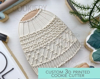 Hanglamp Cookie Cutter - Housewarming Cookie Cutter - 3D-geprinte Cookie Cutter - TCK58146