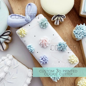 Tall Gift Cookie Cutter -  Birthday Party Cookie Cutter -   3D Printed Cookie Cutter - TCK89156