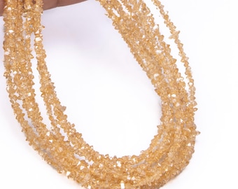 Yellow Herkimer Diamond Quartz Beads, Yellow 2.5mm to 3mm Diamond Chips Beads Blue Diamond Rough Beads Yellow Diamond Nuggets Beads. 2830