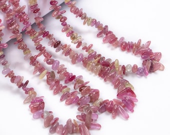 Ruby Nuggets Beads gemstone, 3.5X5mm - 3.5X14mm, Nuggets beads, Strand Length 18 Inch, Jewelry Making Beads, SKU 2828