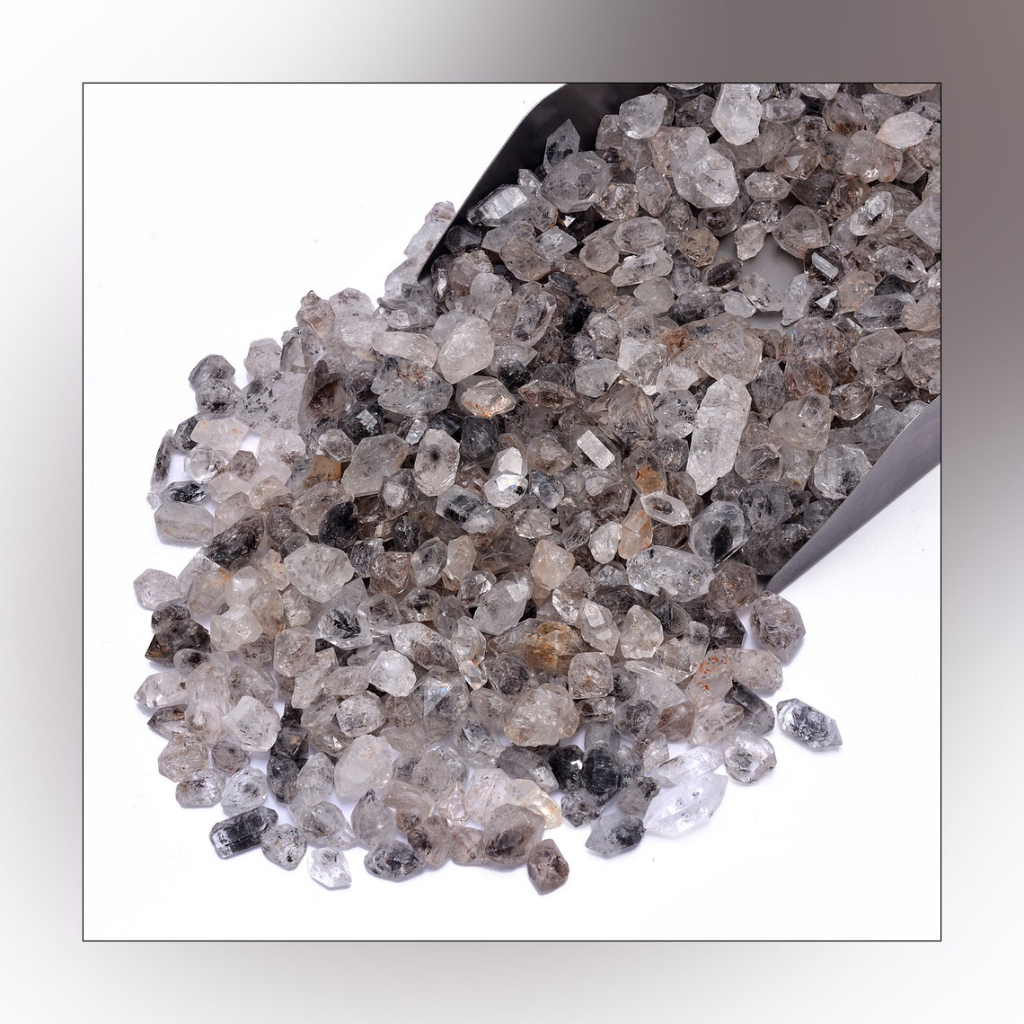 Natural Herkimer Diamond Quartz Raw Herkimer Quartz Stone Etsy