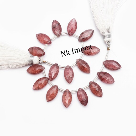 Strawberry quartz jewelry clearance
