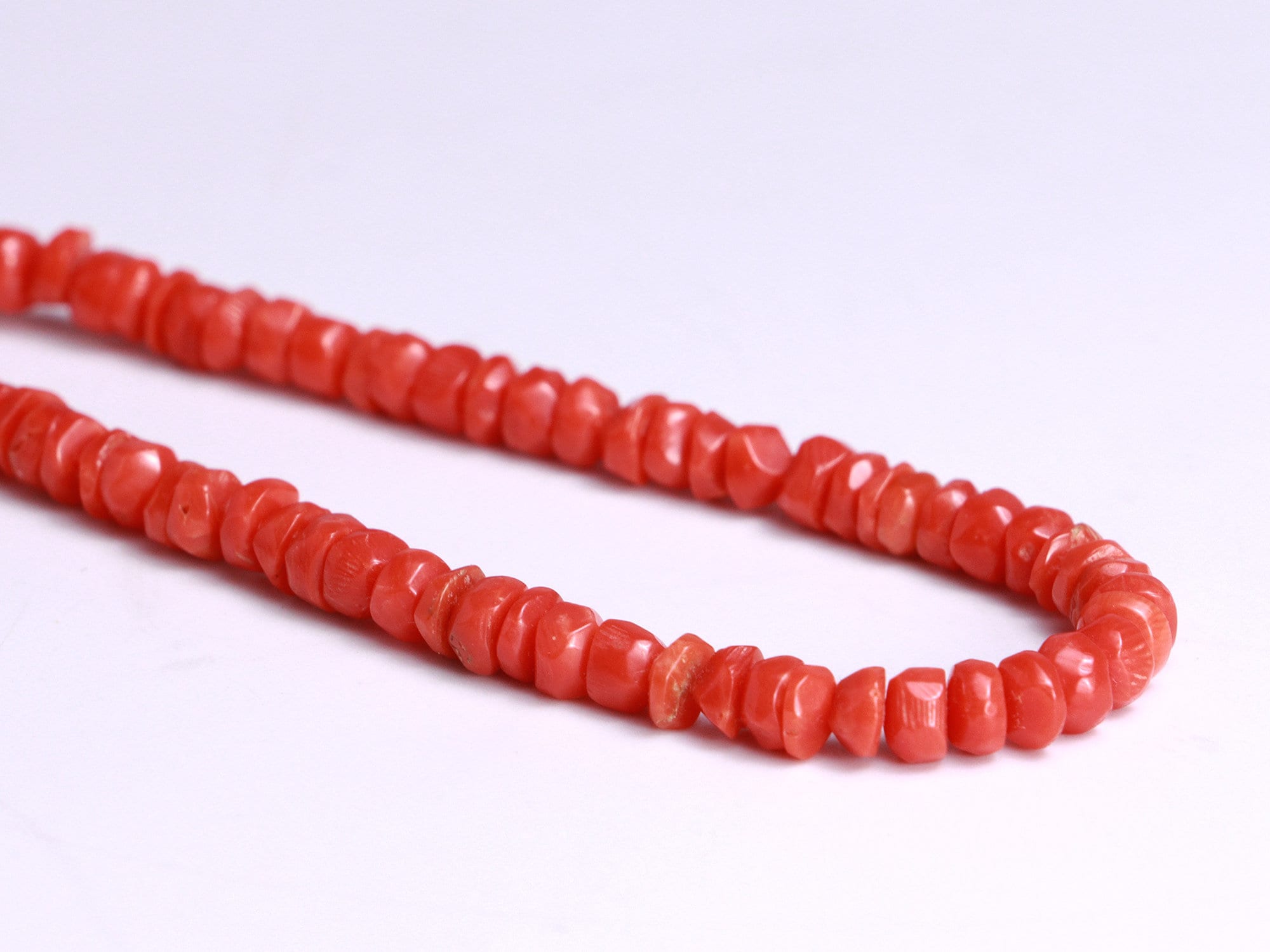 Perline Di Corallo Rosso Da 3 Mm, Rotonde, 15,5 Pollici - Italia - Foto 5