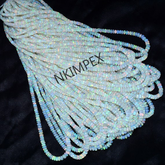 Faceted opal beads sale
